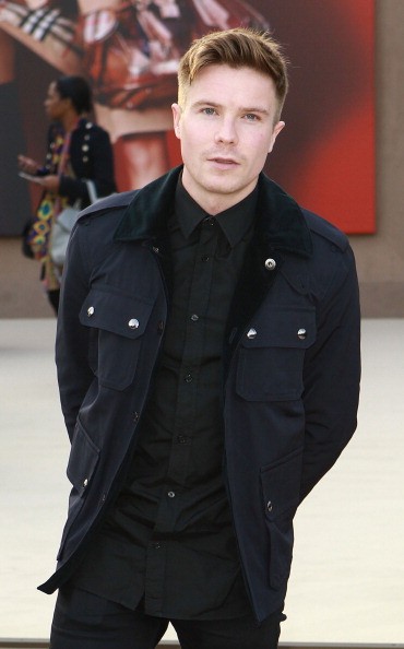Joe Dempsie attends the Burberry Prorsum show during London Fashion Week Fall/Winter 2013/14 at on February 18, 2013 in London, England.