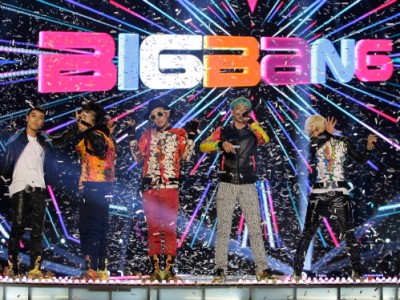 BIGBANG performs at K-Collection in 2012.