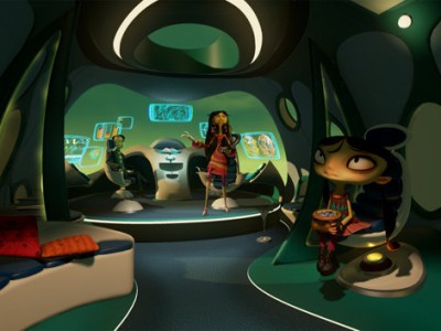 The image features the “Psychonauts in the Rhombus of Ruin” game.