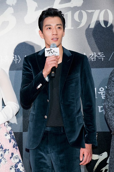 South Korean actor Kim Rae Won during the VIP screening of 'Gangnam Blues'.