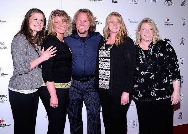 'Sister Wives' arrive at the grand opening of Mike Tyson's one-man show 'Mike Tyson: Undisputed Truth - Live on Stage' at the Hollywood Theatre.