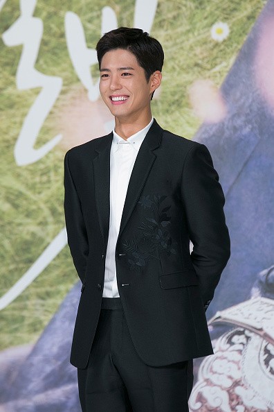 Park Bo-Gum attends the press conference for KBS Drama 'Moonlight Drawn By Clouds' on August 18, 2016 in Seoul, South Korea. 