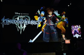 'Kingdom Hearts 3' during the Square Enix press conference at the JW Marriott on June 16, 2015 in Los Angeles, California. 