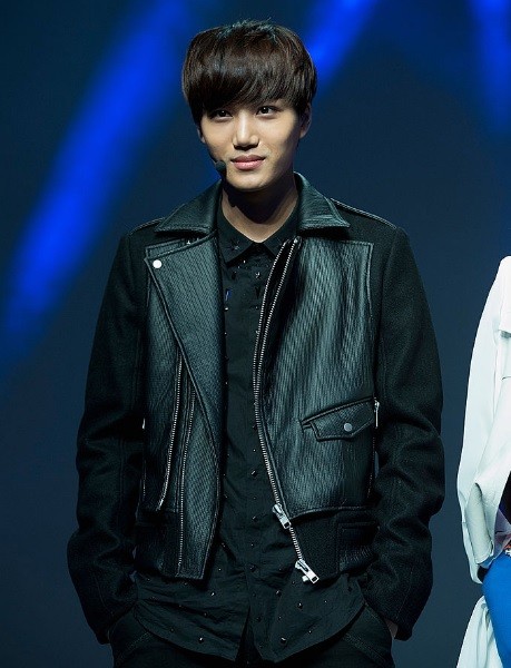 EXO member Kai during the Seoul Fashion Week.