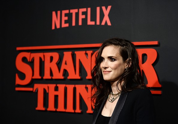 Actress Winona Ryder arrives at the premiere of Netflix's 'Stranger Things' in Los Angeles, California. 