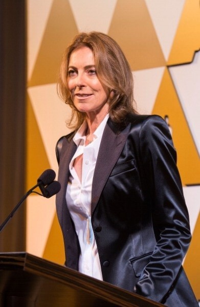 Director Kathryn Bigelow attended the 86th Annual Academy Awards - Oscar Foreign Language Reception at LACMA on February 28, 2014 in Los Angeles, California.