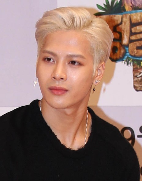 Jackson of GOT7 attends the SBS 'Law of the Jungle in Nicaragua' press conference in Seoul, South Korea.