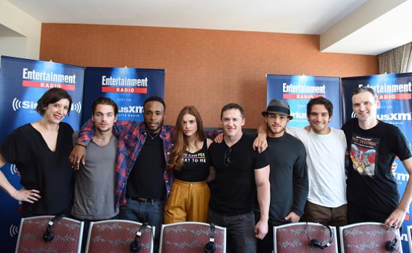 Radio personality Jessica Shaw and Dalton Ross together with the cast and crew of "Teen Wolf" attended SiriusXM's Entertainment Weekly Radio Channel Broadcasts From Comic-Con 2016 at Hard Rock Hotel San Diego on July 21 in San Diego, California.