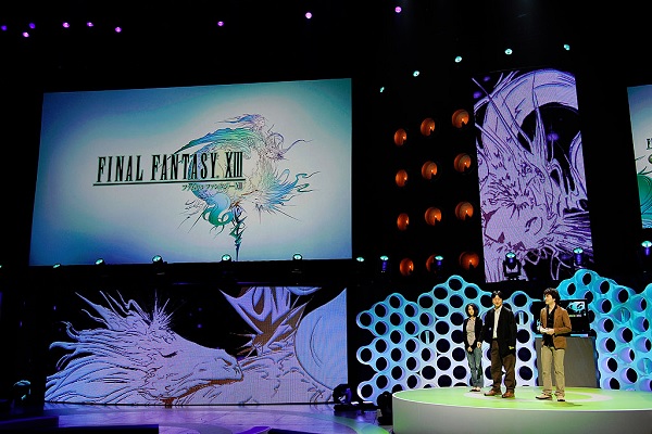 'Final Fantasy XIII' at the media briefing by Mocrosoft XBox 360 to open the Electronic Entertainment Expo (E3) on June 1, 2009 in Los Angeles, California. 