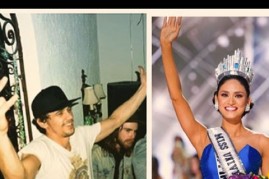 James Franco shares a photo of him with Pia Wurtzbach on Instagram