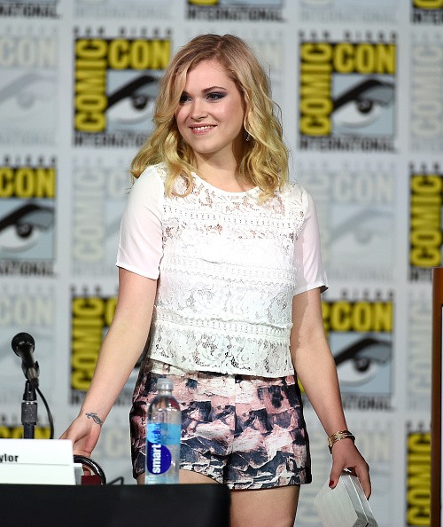 "The 100" star Eliza Taylor in attendance during the Comic-Con International 2015 in San Diego, California.