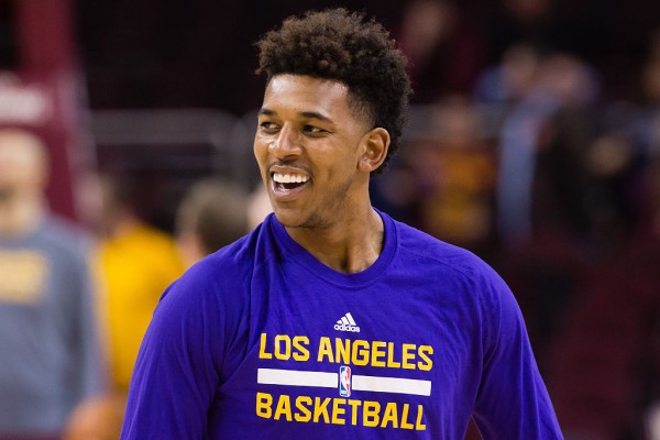 Los Angeles Lakers small forward Nick Young