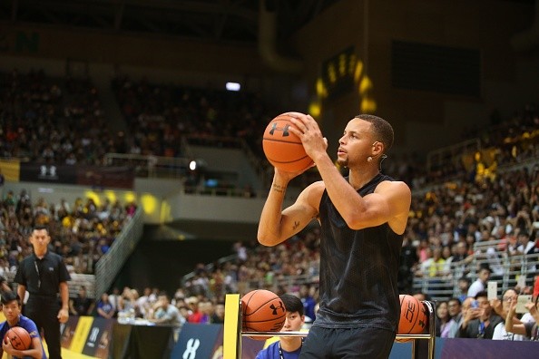 Stephen Curry holds fans meeting conference on 06th September, 2016 in Taipei.