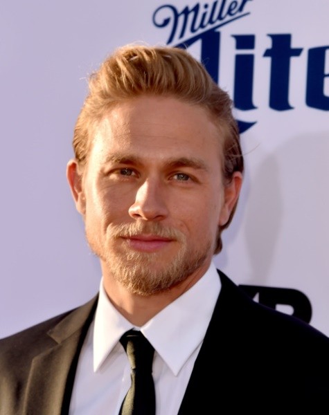 Actor Charlie Hunnam arrived at the season 7 premiere screening of FX's "Sons of Anarchy" at the Chinese Theatre on September 6, 2014 in Los Angeles, California.