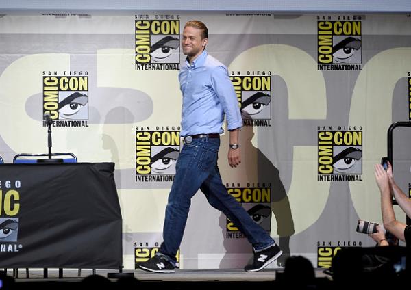 Actor Charlie Hunnam attended the Warner Bros. Presentation during Comic-Con International 2016 at San Diego Convention Center on July 23 in San Diego, California.