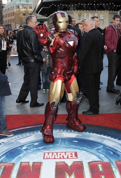 General view at a special screening of 'Iron Man 3' at Odeon Leicester Square on April 18, 2013 in London, England.