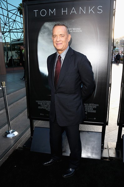 Actor Tom Hanks attended a screening of Warner Bros. Pictures' "Sully" at Directors Guild Of America on September 8 in Los Angeles, California.