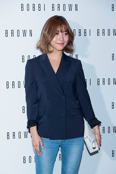 f(x) member Luna during the Bobbi Brown Launch Party at Shilla Hotel in Seoul.