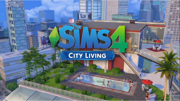 “The Sims 4 City Living” will be set in a new environment, in the colorful, bustling city of San Myshuno. 