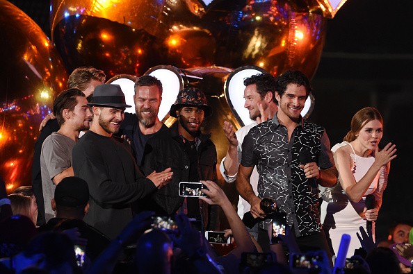 The cast and crew accepted the Fandom of the Year award onstage at the MTV Fandom Awards San Diego at PETCO Park on July 21 in San Diego, California.