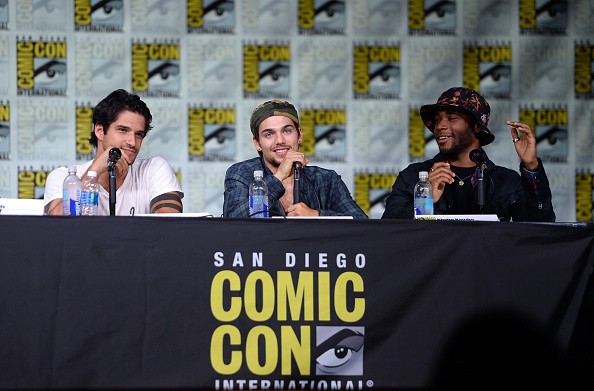 Actors Tyler Posey, Dylan Sprayberry, and Khylin Rhambo attended the "Teen Wolf" panel during Comic-Con International 2016 at San Diego Convention Center on July 21 in San Diego, California.