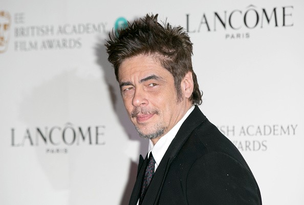 Benicio del Toro attended the Lancome BAFTA nominees party at Kensington Palace on Feb. 13 in London, England.