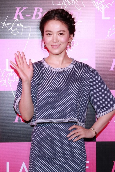 Actress Song Hye Kyo during the Laneige K-Beauty Cocktail Party at Marco Polo Hotel in Hong Kong.