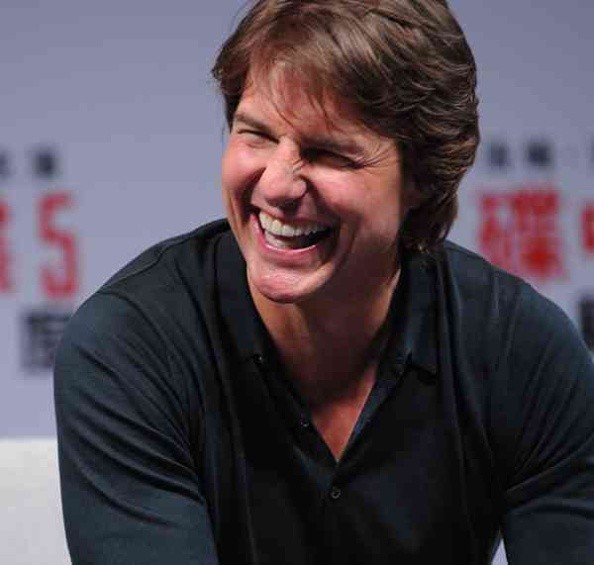 American actor Tom Cruise attends the press conference of Christopher McQuarrie's film 'Mission: Impossible - Rogue Nation' at Jing An Shangri-La on September 6, 2015 in Shanghai, China.