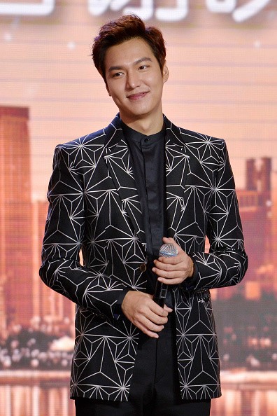 Actor Lee Min Ho during the appreciation dinner of LG in China.