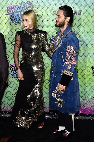 Actors Margot Robbie and Jared Leto attended the “Suicide Squad” premiere sponsored by Carrera at Beacon Theatre on August 1 in New York City.