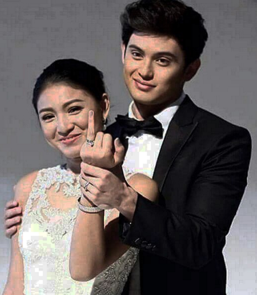 Nadine Lustre and James Reid play Leah and Clark in the Philippine TV show "On the Wings of Love."