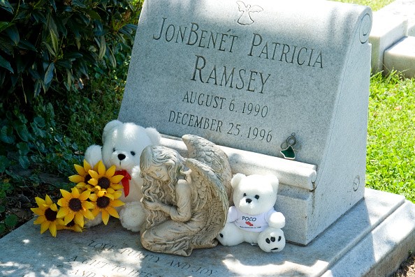 Headstone of JonBenet Ramsey.