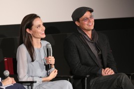 Angelina Jolie and Brad Pitt attended an official Academy Screening of “By The Sea” hosted by The Academy Of Motion Picture Arts And Sciences on Nov. 3, 2015 in New York City.