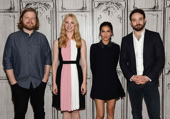 Elden Henson, Deborah Ann Wool, Elodie Yung, and Charlie Cox of Netflix Original Series “Marvel's Daredevil” attended the AOL Build Speakers Series at AOL Studios In New York on March 11 in New York City. 