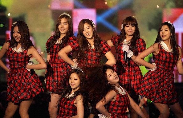 Apink performs onstage during the MBC Music Festival in Seoul, South Korea.
