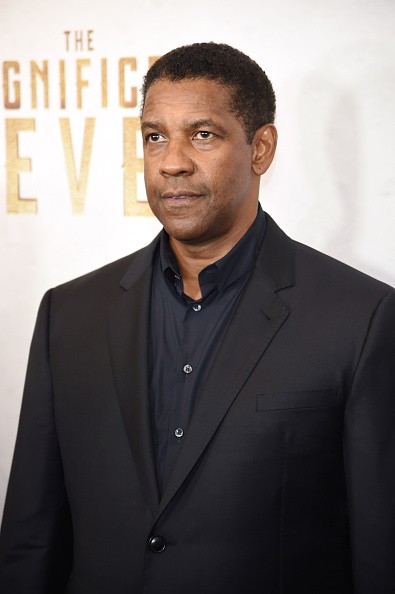 Denzel Washington attends 'The Magnificent Seven' premiere at Museum of Modern Art on September 19, 2016 in New York City.