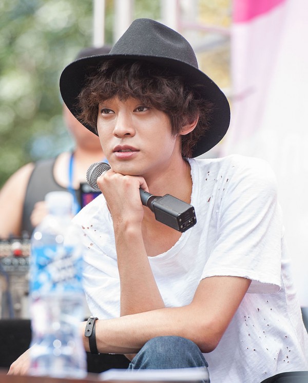 Singer Jung Joon Young attends the Mnet America show Danny From LA (DFLA) KCON 2014 - Day 2 at the Los Angeles Memorial Sports Arena on August 10, 2014 in Los Angeles, California. 