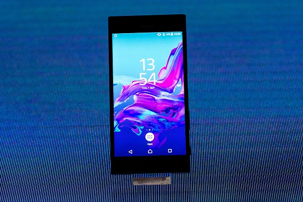An Xperia X compact smartphone stands on display during a news conference on the Sony Corp. exhibition stand during the IFA International Consumer Electronics Show in Berlin, Germany, on Thursday, Sept. 1, 2016.