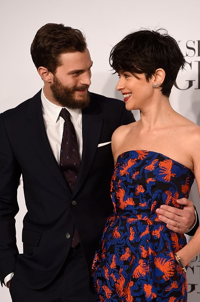 Jamie Dornan and Amelia Warner attended the UK Premiere of “Fifty Shades of Grey” at Odeon Leicester Square on Feb. 12, 2015 in London, England.