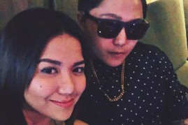 Charice Pempengco with her longtime girlfriend Alyssa Quijano 