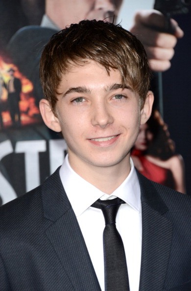 Actor Austin Abrams arrived at Warner Bros. Pictures' “Gangster Squad” premiere at Grauman's Chinese Theatre on Jan. 7, 2013 in Hollywood, California.