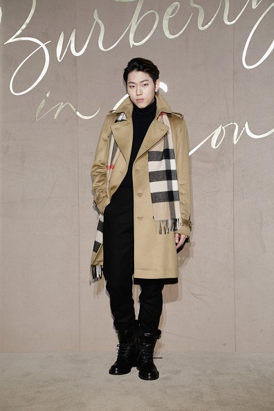 Block B member Zico present during the Burberry Seoul Flagship Store Opening Event.