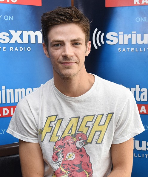 Actor Grant Gustin attended SiriusXM's Entertainment Weekly Radio Channel Broadcasts From Comic-Con 2016 at Hard Rock Hotel San Diego on July 22 in San Diego, California. 