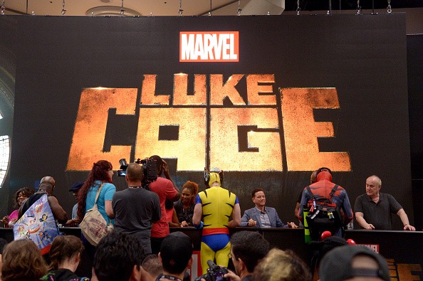 "Luke Cage" cast members entertain fans at the San Diego Comic-Con.