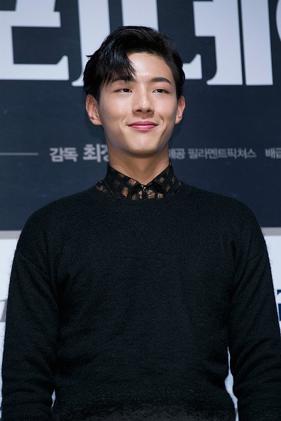 South Korean actor Ji Soo during the press conference for 'One Way Trip'.