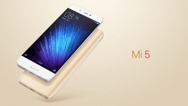  The image shows the Xiaomi Mi5 handsets. 