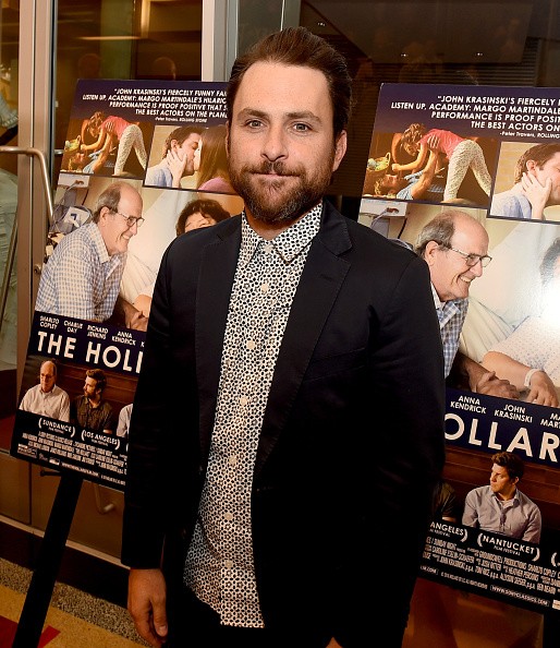 Actor Charlie Day arrives at the premiere of Sony Pictures Classics' 'The Hollars' at the Linwood Dunn Theatre on August 22, 2016 in Los Angeles, California.