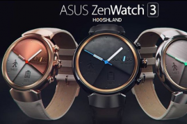 ZenWatch 3 is built with Qualcomm Snapdragon Wear 2100 SoC and the usual IP67 water and dust resistance. 