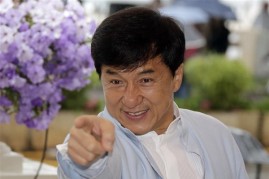 Director Jackie Chan attends a photocall for the film 
