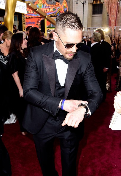 Actor Tom Hardy attended the 88th Annual Academy Awards at Hollywood & Highland Center on Feb. 28 in Hollywood, California. 